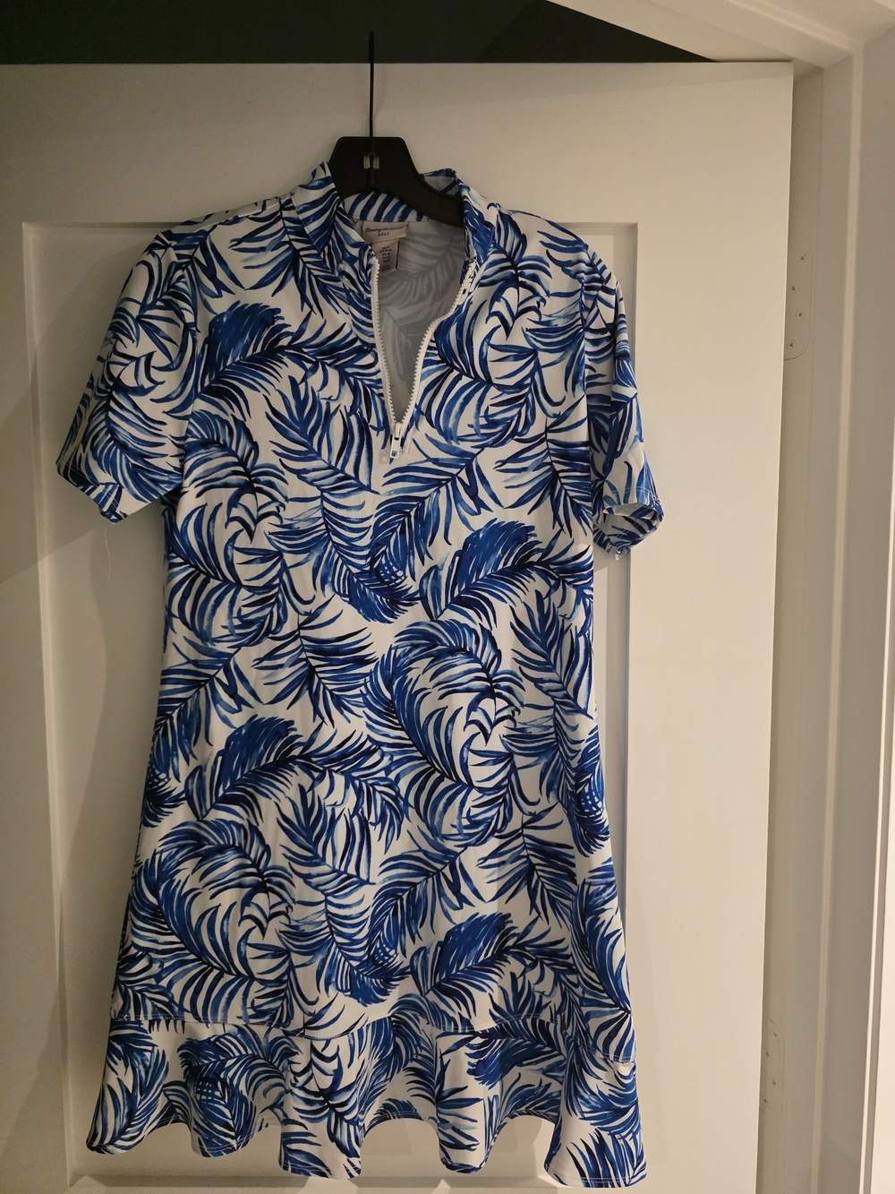 Women's Tommy Bahama Golf Dress With Blue palm Print